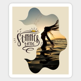 Sun Kissed Summer Vibes Magnet